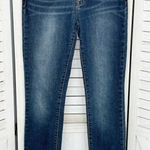 Bullhead Mid Rise Y2K Skinny Jeans Distressed Blue Juniors 5 Size undefined Photo 0