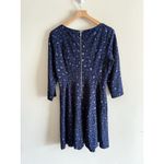 Kate Spade Broome Street Leopard Ponte Dress Fit And Flare Pockets Stretch 12 L Photo 2