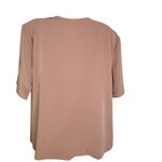 Maggie Sweet Tan 2 piece Set Blouse and Camisole Size 2x Photo 1