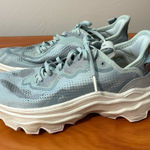 Sorel Kinetic Breakthru Day Lace Tech Athletic Sneaker Shoe Crushed Blue Grey Photo 0