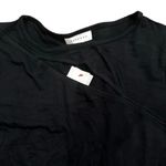 Topshop Cut-Out Long Sleeve Bodysuit in Black, Size 12/L Photo 1