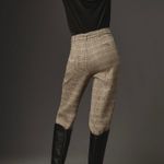 Anthropologie  Maeve Boot Tuck Plaid Belted Trousers, Size 4 Photo 3