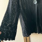 Dress Barn  Elegant Black Knit cardigan large Photo 5