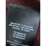 Aritzia Babaton Red Brown Boat Neck Sculpt Knit Cap Sleeve Sweater Crop Top Sz L Photo 3