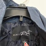 Black Rivet Bomber Jacket Photo 2