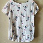 Loft White Fitted Ribbed Short Sleeve T-Shirt Photo 1