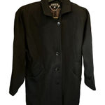 JOFELD Vintage Women's Black Wool Overcoat Jacket Size M Size M Photo 0