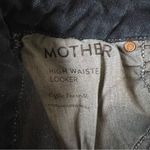 MOTHER High Waisted Looker Jeans Coffee Tea or Me Size 24 Blue Photo 11