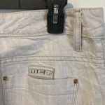 MET women's size 29 lightweight linen blend gold studded beige casual pants Photo 6