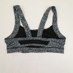 Lululemon Womens Pavement Pusher Sports Bra Pebble Print Black and White size 12 Photo 1