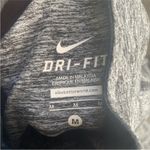 Nike  Dri-Fit Size Medium Heathered Grey 1/4 Zip Pullover Top. Photo 3