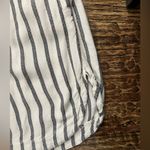 Lou & grey  LOFT black and cream shirt dress with tie/cinched waist. XS Photo 1