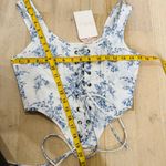 Selfie corset in bed and breakfast duchess Blue Photo 11