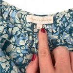 House of Harlow  1960 Blue Ruffle Mini Dress Cotton Small Photo 5