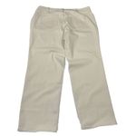 Lands' End  Mid Rise Straight Leg Jeans Womens Plus Size 20W Winter White Stretch Photo 1