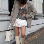 Lovers + Friends NEW  Baxter Cardigan Ribbed Pearl Photo 3