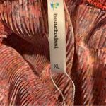 Beachsissi  Coral Red Floral Spaghetti Strap Dress size XL Photo 7