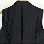 Pendleton  Women’s Black Quilted Zip and Snap Front Riding Vest size XL Photo 5