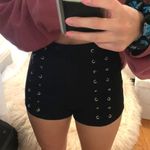 Tobi Black High Waisted Shorts Photo 0