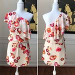 Haute Hippie One Shoulder Tie Dye Flower Dress NWT Photo 1