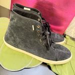 Toms Camarillo Corduroy Womens Shoes High Top Sneakers Black Size 9 Photo 0