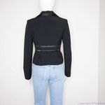 Iz Byer Iz‎ byer women's black tuxedo blazer jacket, size XS Photo 14