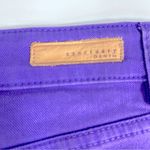 Sanctuary ‎ Purple Denim Shorts Size 24 Photo 2