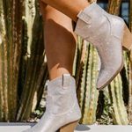 Forever Link Champagne Rhinestone Cowboy Boot Photo 2