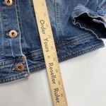 Love Tree Jacket Womens Large Blue Denim Trucker Faded Button Up Jean Photo 5