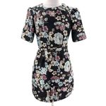 Gal Meets Glam  collection Presley Jacquard floral mini dress sz 2 Photo 2