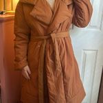 A New Day Target Wrap Puffer Brown Jacket Photo 2