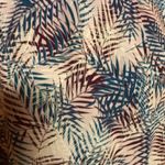 Vintage 70s leaves dressy blouse Size M Photo 2