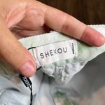 Shekou 🌺 NWT  green tie dye jeans Photo 3