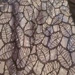 Dress Barn  Glittery 3/4 Sleeve Jacket Blazer Women’s Size 14 Black Silver Evening Photo 4