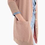 J.Crew Collection pretty rose double knit lurex cardigan Photo 2