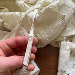 Anthropologie NWT Mare x Cream Floral Lace Long Sleeve Blouse Built in Tank XXS Photo 1