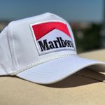 White Marlboro Trucker Hat Photo 1