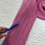 Gap  Women's Pink V-Neck knit Sweatshirt Photo 9