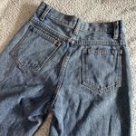 Frederick's of Hollywood Vintage Denim Jeans Size 3-4 Floral Ribbon Leg Detail Photo 9