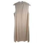 Vanity Fair Vtg  Size S Satin Gown Pleated Lace Rose Nightgown Peach Sleeveless Photo 1