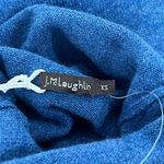 J. McLaughlin  Kitt Sweater XS‎ NWT $268 100% Cashmere Long Sleeve Cowl Neck Blue Photo 3