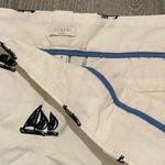 J.Crew ‎ white boat pattern shorts size 4 Photo 4