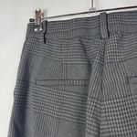 H&M Gray Plaid Straight Leg Dress Pants 4 Photo 3