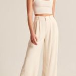 Abercrombie & Fitch Tailored Wide Leg Pants Photo 0