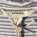 BeachLunchLounge NWT Beach Lunch Lounge Long Sleeve High Low Button Up Blouse Women Size Small  Photo 4