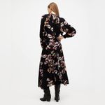 ALLSAINTS JESSICA FLORAL PRINT RUFFLE MAXI DRESS, Size 4US 36EU, $329 Photo 4