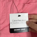 Calvin Klein Jeans Skinny Crop Ankle Flamingo Pink Jeans size 2 Photo 12