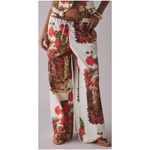 House Of Sunny The Rose Garden Wide Leg Pant Urban Outfitters Anthropologie Boho White Size 2 Photo 1