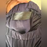 Just Quella Women’s navy blue slouchy shoulder bow sleeve shirt large Photo 1