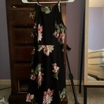 BP Black floral high neck dress! Photo 2